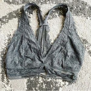 Gray bralette